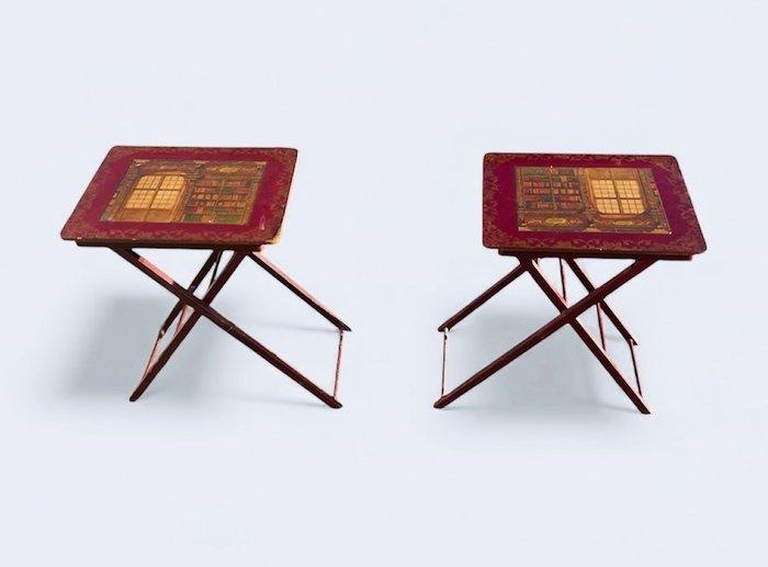 Bijzettafel (2) - Hout, Antiek en Kunst, Curiosa en Brocante