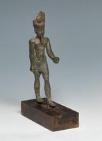 Oude Egypte, late periode Bronzen beeld van Amon - Standaard