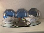 Royal Albert - Eetservies (6) - Porselein - + verzilverde, Antiek en Kunst