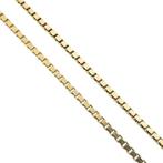 Gouden Venetiaanse schakelketting., Ophalen of Verzenden, Gebruikt, Overige kleuren, Goud