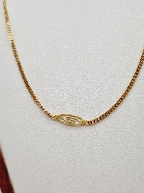 Halsketting - 18 karaat Geel goud - Gouden halsketting 585, Sieraden, Tassen en Uiterlijk, Kettingen