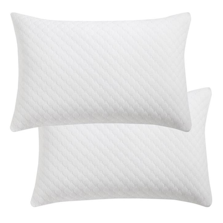 2 Stuks Hoofdkussen / Slaapkussen / Kussen - 40 x 60 cm - Me, Huis en Inrichting, Woonaccessoires | Kussens, Nieuw, Verzenden