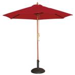 Parasol rond rood 3 meter Bolero, Verzenden, Nieuw in verpakking