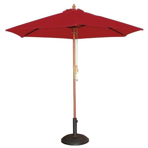 Parasol rond rood 3 meter Bolero, Zakelijke goederen, Horeca | Keukenapparatuur, Nieuw in verpakking, Verzenden