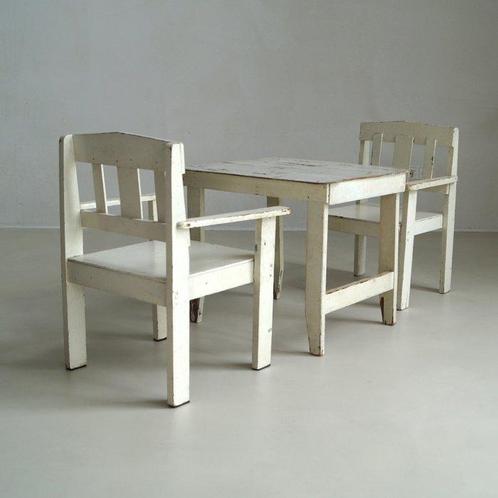 Kindermeubels (3) - Hout - Nederlands Art Deco, Antiek en Kunst, Kunst | Designobjecten