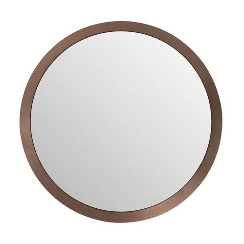 *WOONWINKEL* Kare Design Arezzo Coffee Ronde Spiegel Taupe B, Huis en Inrichting, Woonaccessoires | Spiegels, Nieuw, Verzenden