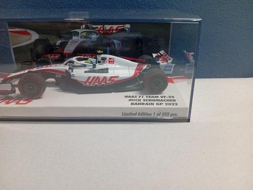 Minichamps 1:43 - Model raceauto - Haas F1 Team VF-22 - F1, Hobby en Vrije tijd, Modelauto's | 1:5 tot 1:12