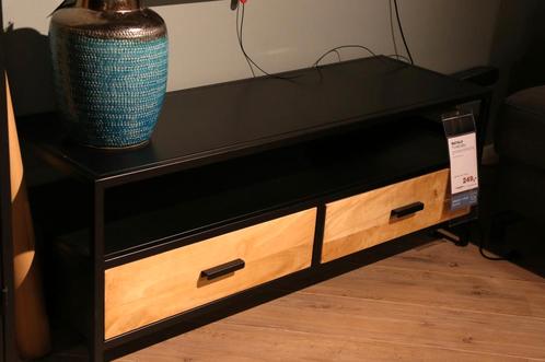 TV-meubel Matalo - mangohout 120 cm - IN.HOUSE, Huis en Inrichting, Kasten | Televisiemeubels, Nieuw, 100 tot 150 cm, Ophalen of Verzenden