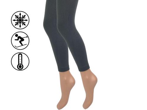 Thermo legging - Antraciet/Fume, Kleding | Dames, Leggings, Maillots en Panty's, Verzenden