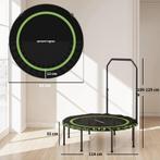 SPORTNOW Fitness Trampoline Met Verstelbare Handgreep, Sport, Verzenden, Nieuw