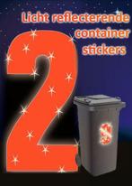 Plaknummers containerstickers reflecterende huisnummers neon, Nieuw