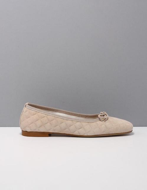 Nu €47.98  korting! Gioia nancy ballerina's dames 36 beige, Kleding | Dames, Schoenen, Nieuw, Verzenden