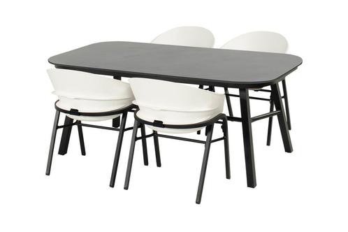 Hartman Tubb verstelbare tuinset 185x100 cm. (5-delig) -, Tuin en Terras, Tuinsets en Loungesets, Tuinset, Nieuw, Kunststof, Verzenden