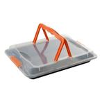 Florina Likoris rechthoekige bakvorm met deksel 42 x 29 x 4, Huis en Inrichting, Keuken | Keukenbenodigdheden, Ophalen of Verzenden