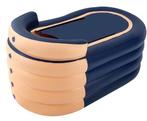 Draagbaar Compact Zwembad 100kg, draadloze pompen rugleuning, Verzenden, Nieuw