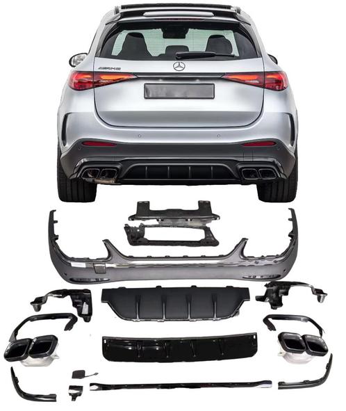 Diffuser | Mercedes GLC X254 | 2022+ | 63AMG look | inclusie, Auto-onderdelen, Carrosserie en Plaatwerk, Nieuw, Mercedes-Benz
