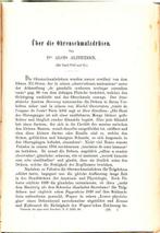 Alois Alzheimer - medizin. Dissertation Ueber die