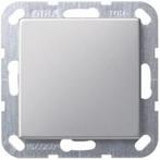 Gira Blindplaat Edelstaal 0268600, Nieuw, Stopcontact