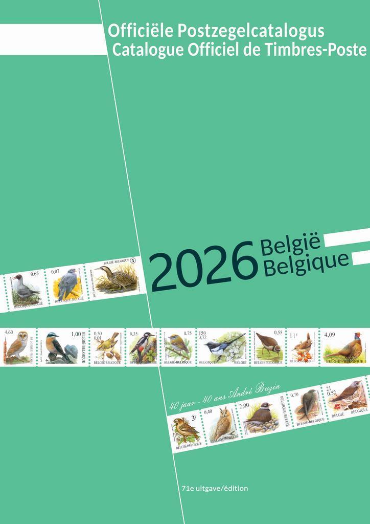 Catalogue Officiel de Timbres-Poste de Belgique, éd 2026, Boeken, Catalogussen en Folders, Catalogus, Nieuw, Ophalen of Verzenden