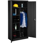 Lockerkast met 6 vakken en hanggedeelte - zwart, 80 cm, Huis en Inrichting, Kasten | Lockerkasten, Verzenden, Nieuw