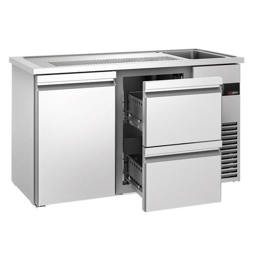 GGM Gastro | Biertoonbank PREMIUM - 1550x700mm - 1 deur & 2, Zakelijke goederen, Horeca | Meubilair en Inrichting, Nieuw in verpakking