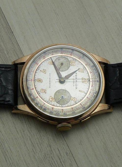 Chronographe Suisse - 18K Formida - Zonder Minimumprijs -, Sieraden, Tassen en Uiterlijk, Horloges | Heren
