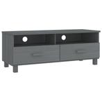 Tv-meubel Hamar Donkergrijs - Retourdeal - 41% Korting!, 100 tot 150 cm, Nieuw, Ophalen of Verzenden, Minder dan 100 cm