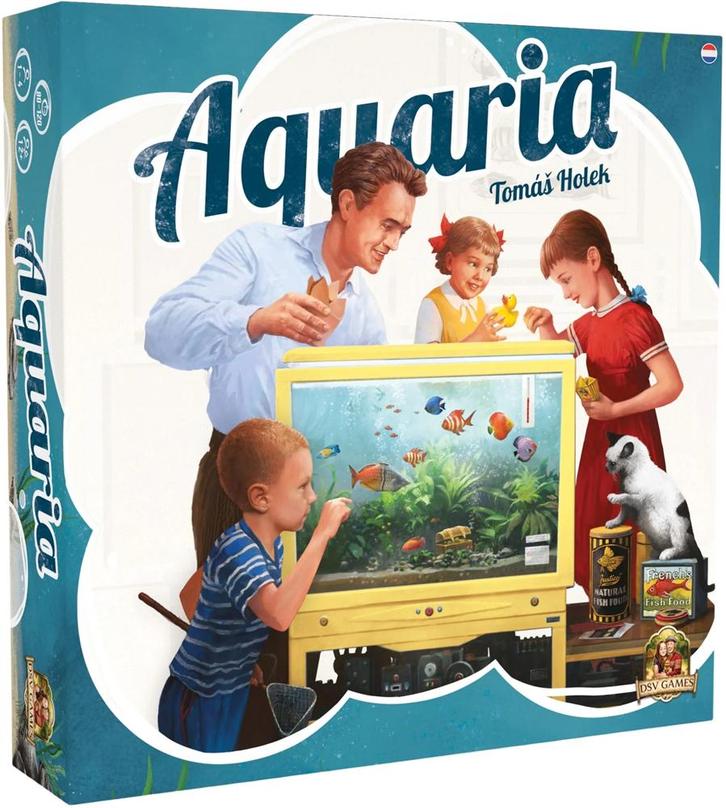 Aquaria - Bordspel (NL) | DSV Games - Gezelschapsspellen, Hobby en Vrije tijd, Gezelschapsspellen | Bordspellen, Nieuw, Verzenden