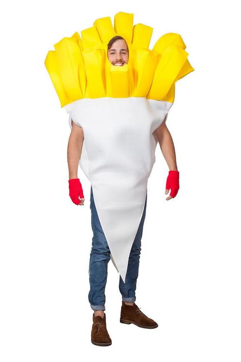 Friet Kostuum 54, Kleding | Heren, Carnavalskleding en Feestkleding, Nieuw, Verzenden