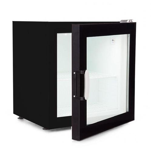 Combisteel Mini-ijsvrieskast | 90L | Zwart | Statisch | 542x, Witgoed en Apparatuur, Koelkasten en IJskasten, Ophalen of Verzenden
