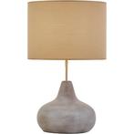 Tafellamp cosy - Keramische lamp - bruine voet  en, Huis en Inrichting, Lampen | Tafellampen, Nieuw, Verzenden
