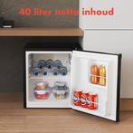 2dekans | KitchenBrothers Mini Koelkast KB4024 - 40L -, Witgoed en Apparatuur, Koelkasten en IJskasten, Ophalen of Verzenden, Zo goed als nieuw
