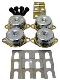 Bukh DV10 motorsteun set, Watersport en Boten, Bootonderdelen, Motor en Techniek, Nieuw, Zeilboot of Motorboot