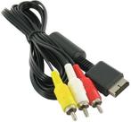 Composiet AV kabel voor Playstation 1, 2 en 3, Verzenden, Nieuw