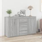 vidaXL Dressoir Grijs Sonoma 120x36x69 cm van Hout, Huis en Inrichting, Verzenden, Nieuw, Overige houtsoorten, Minder dan 50 cm