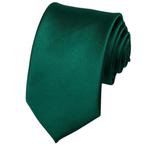 Fako Fashion® - Brede Stropdas - Gestreept - Ribstructuur -, Verzenden, Nieuw