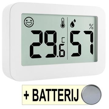 Merkloos - Hygrometer Mini - Weerstation - beschikbaar voor biedingen