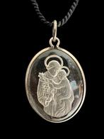 Metaal - Hanger - Sint-Antonius voor het kind, Antiek en Kunst