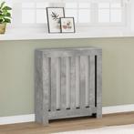 vidaXL Radiatorombouw 78x20x82 cm bewerkt hout betongrijs, Doe-het-zelf en Verbouw, Verwarming en Radiatoren, Verzenden, Nieuw