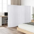 vidaXL Kamerscherm 250x165 cm bamboe wit, Huis en Inrichting, Woonaccessoires | Kamerschermen, Verzenden, Nieuw