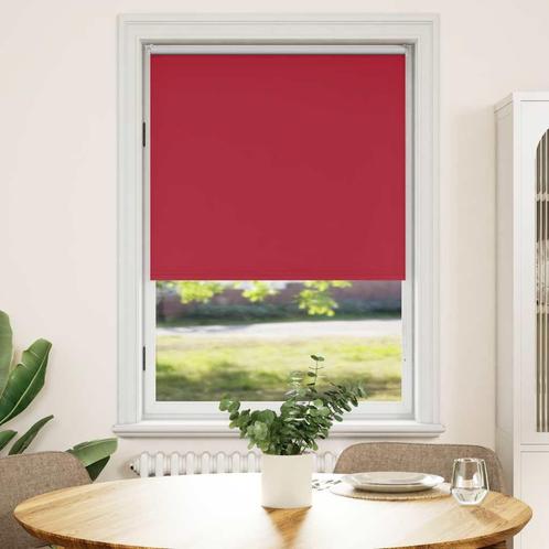 vidaXL Rolgordijn verduisterend 80 x 175 cm rood, Huis en Inrichting, Stoffering | Gordijnen en Lamellen, Rood, Nieuw, Verzenden