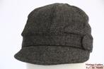 Dames pet bruin of grijs vissengraat 56 nieuw, Kleding | Dames, Hoeden en Petten, Ophalen of Verzenden, Nieuw, Pet
