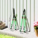 TRUUSK Heggenschaar Set 2-delig - Meslengte 90 cm - Anti-aan, Verzenden, Nieuw