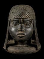 Bronzen kop - Edo-mensen - Nigeria-Benin, Antiek en Kunst