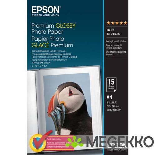 Epson S042155 Premium Glossy Photo Paper A4 15 vel 255gram, Computers en Software, Overige Computers en Software, Nieuw, Verzenden