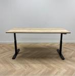 Tweedehands slinger bureau 180x80 cm, max hoogte 90 cm,, Huis en Inrichting, Bureaus, Ophalen of Verzenden, In hoogte verstelbaar