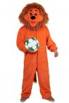 Pluche Leeuw promotie kostuum | oranje (Dieren)