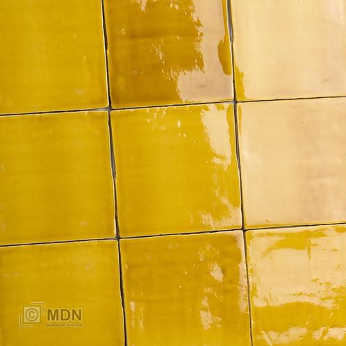 Wandtegels | Oud Hollandse handvorm tegels oker geel 13x13, Doe-het-zelf en Verbouw, Tegels, Nieuw, Verzenden