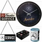 Mercedes Benz reclameborden van metaal en collectables, Verzamelen, Automerken, Motoren en Formule 1, Nieuw, Auto's, Ophalen of Verzenden