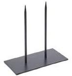 Metaalstaander metalen pin standaard solid 2 pinnen ca. 20, Ophalen of Verzenden, Nieuw